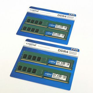 クルーシャル(crucial)のCrucial DDR4-2400 8GB 4枚セット(32GB)(PCパーツ)