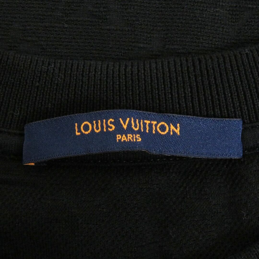 LOUIS VUITTON(ルイヴィトン)の極美品□2022年製 LOUIS VUITTON/ルイヴィトン シグネチャー 3Dポケット コットン100％ 半袖 モノグラムTシャツ/カットソー 黒 M 伊製 正規 メンズのトップス(Tシャツ/カットソー(半袖/袖なし))の商品写真