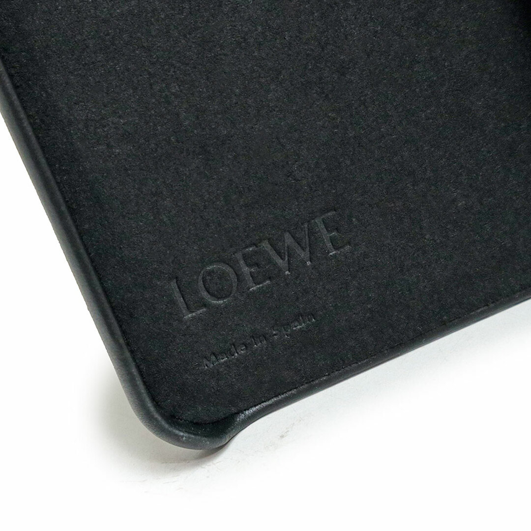 LOEWE(ロエベ)のロエベ アニマルモチーフ エレファント ゾウ 象 iPhone XS MAX ショルダー スマホ 携帯ケース ストラップ付き カーフスキン レザー ブラック 黒 103.30AB06 LOEWE（新品・未使用品） スマホ/家電/カメラのスマホアクセサリー(iPhoneケース)の商品写真