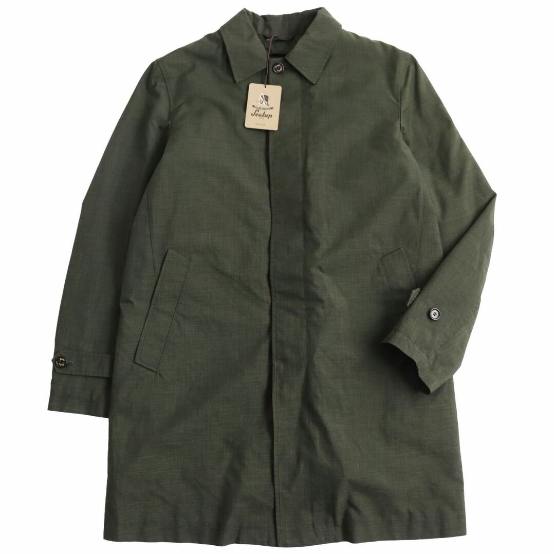 美品】Sealup シーラップ トレンチコート カーキ ライナー付き 美品】Sealup シーラップ トレンチコート カーキ ライナー付き