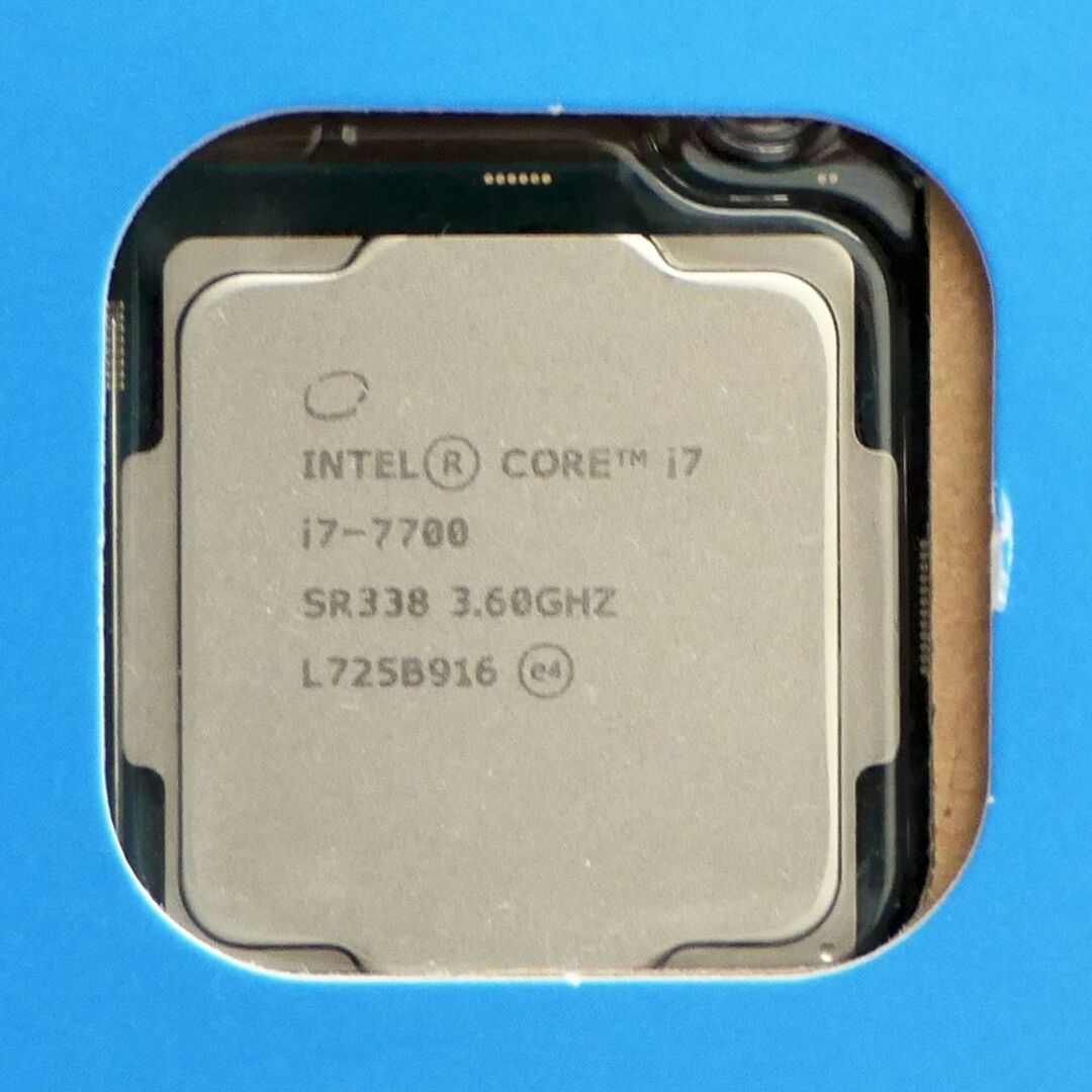 Intel Core i7 7700 BOX (CPUクーラー付) Intel Core i7 7700 BOX (CPUクーラー付)