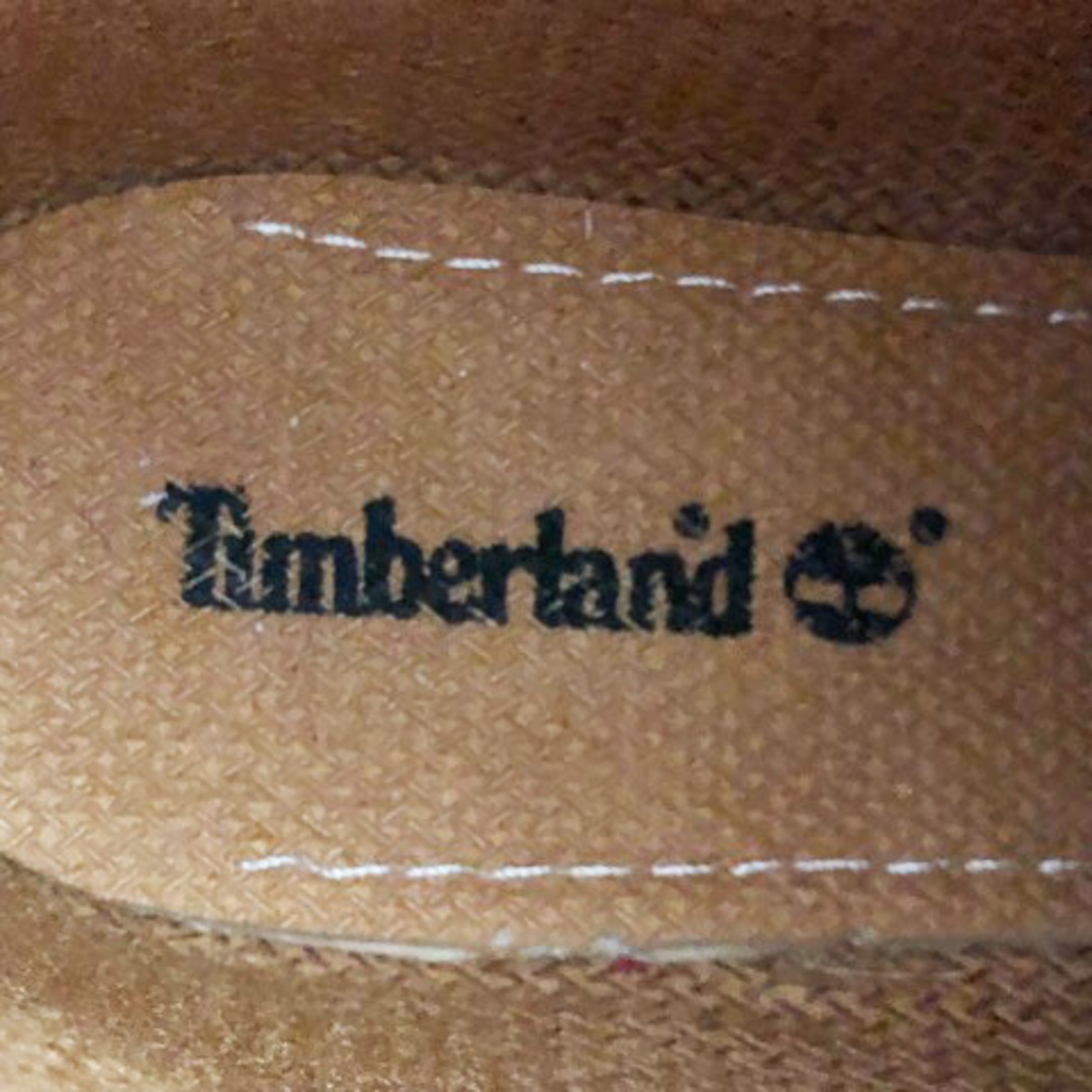 Timberland(ティンバーランド)のティンバーランド ショートブーツ レースアップ レザー 無地 5.5 茶 黄 レディースの靴/シューズ(ブーツ)の商品写真