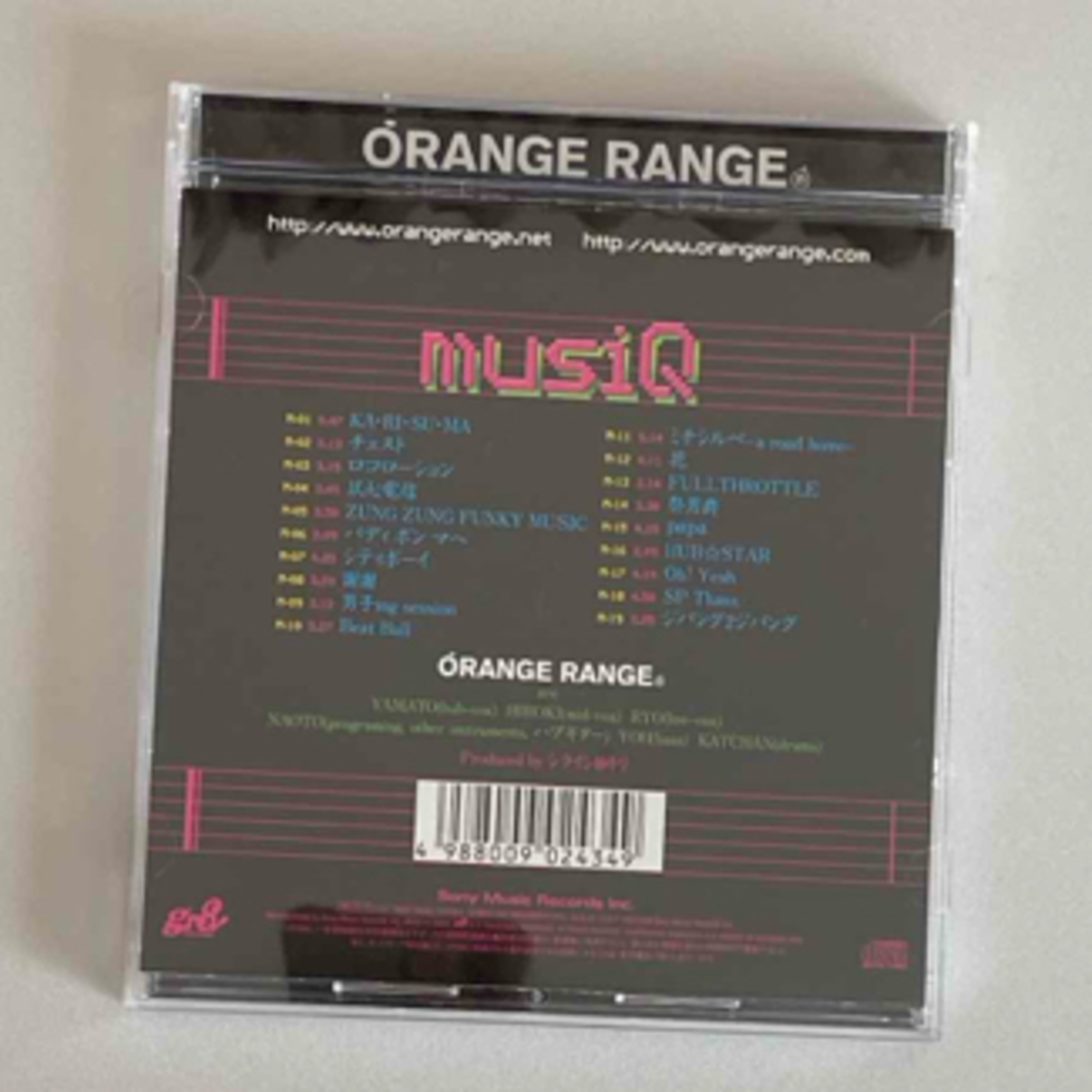 musiQ ORANGERANGE オレンジレンジ アルバム CD エンタメ/ホビーのエンタメ その他(その他)の商品写真