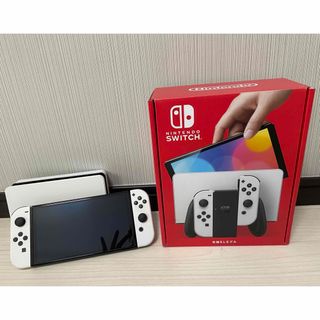 ニンテンドースイッチ(Nintendo Switch)の【超美品】Nintendo Switch 有機ELモデル(家庭用ゲーム機本体)