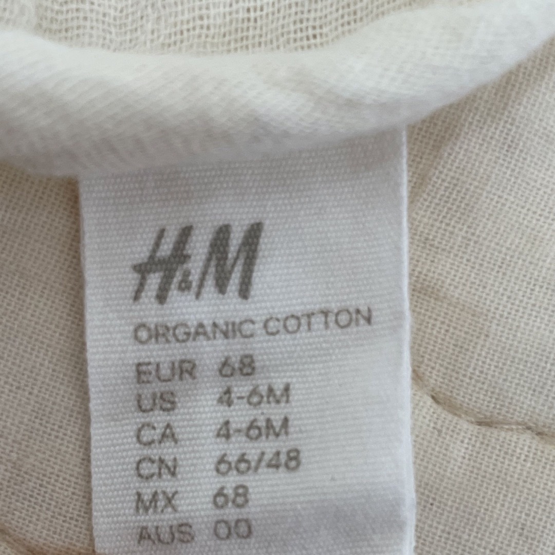 H&H(エイチアンドエイチ)のH&M ベビー服　60cm 70cm  キッズ/ベビー/マタニティのベビー服(~85cm)(ロンパース)の商品写真
