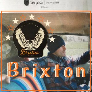 ブリクストン(BRIXTON)のBRIXTONブリクストンUS限定イーグルデザインロゴアイコンステッカー(その他)