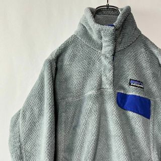 パタゴニア(patagonia)のパタゴニア　シンチラ　スナップTジップアップ　フリースジャケット　XS グレー(ブルゾン)