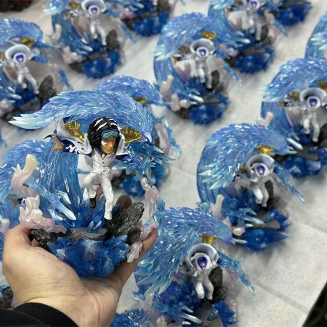 ワンピース 三大将 青キジ クザン フィギュア ガレージキット ワンピース 三大将 青キジ クザン フィギュア ガレージキット