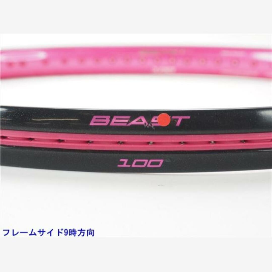 Prince(プリンス)の中古 テニスラケット プリンス ビースト 100 (280g) 2018年モデル (G1)PRINCE BEAST 100 (280g) 2018 硬式テニスラケット スポーツ/アウトドアのテニス(ラケット)の商品写真