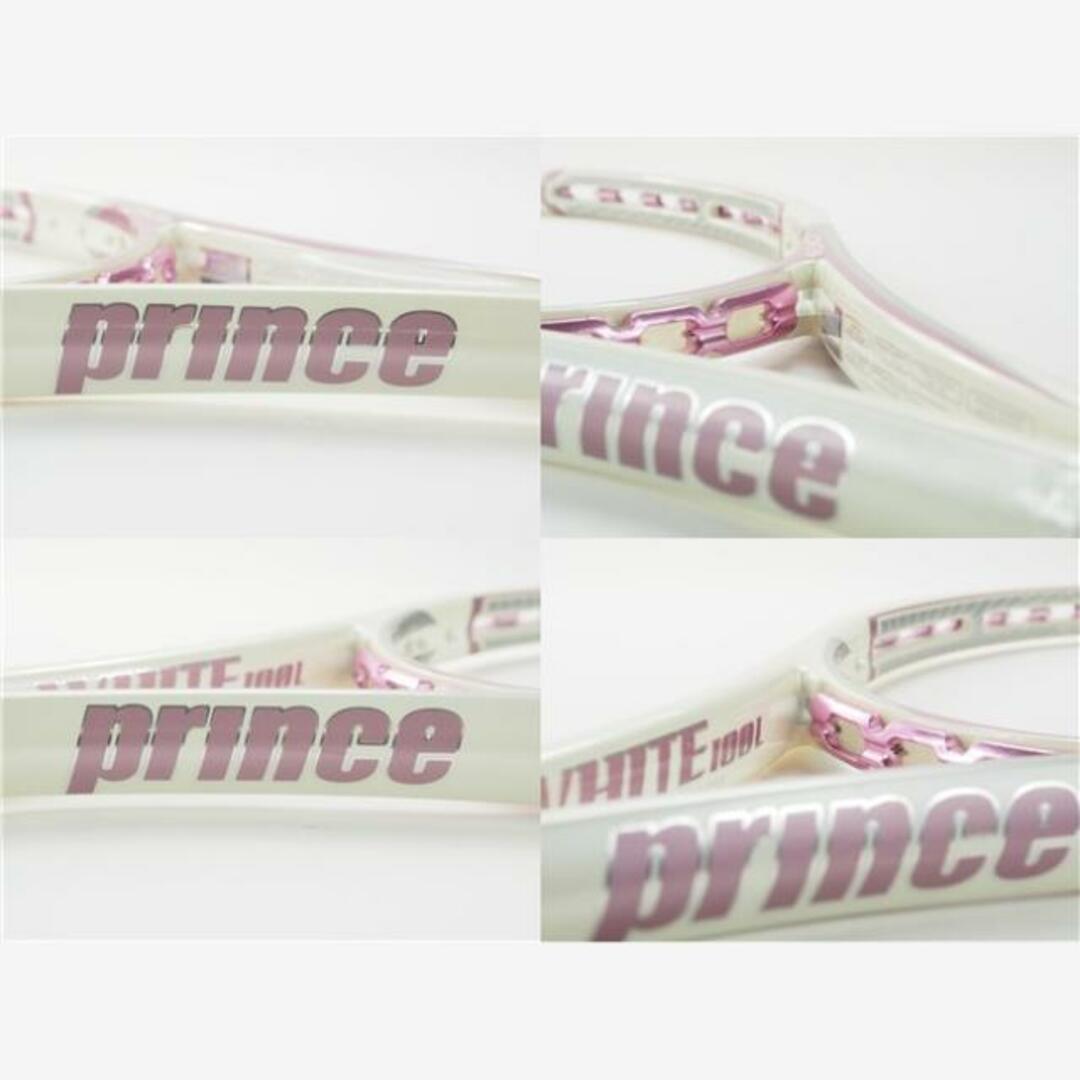 Prince(プリンス)の中古 テニスラケット プリンス イーエックスオースリー ホワイト 100エル 2012年モデル (G2)PRINCE EXO3 WHITE 100L 2012 スポーツ/アウトドアのテニス(ラケット)の商品写真