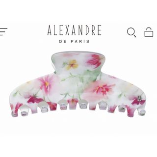 アレクサンドルドゥパリ(Alexandre de Paris)の専用です☆新品・未使用品⭐︎ アレクサンドル ドゥ パリ  ヘアクリップ  花(バレッタ/ヘアクリップ)