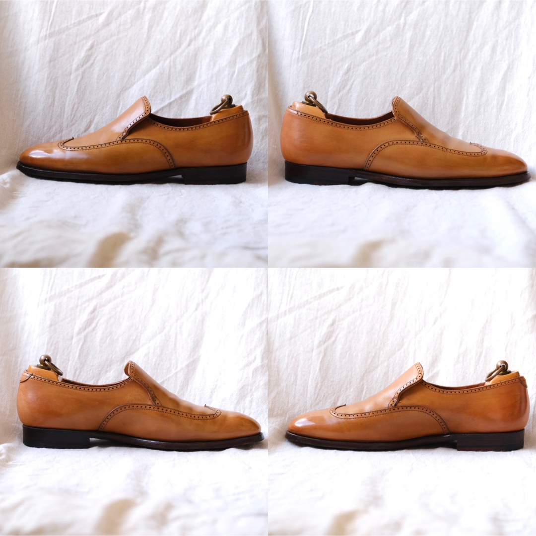 Crockett&Jones(クロケットアンドジョーンズ)の美品CROCKETT&JONES HGウィングレイジーマンBRENTWOOD7D メンズの靴/シューズ(ドレス/ビジネス)の商品写真