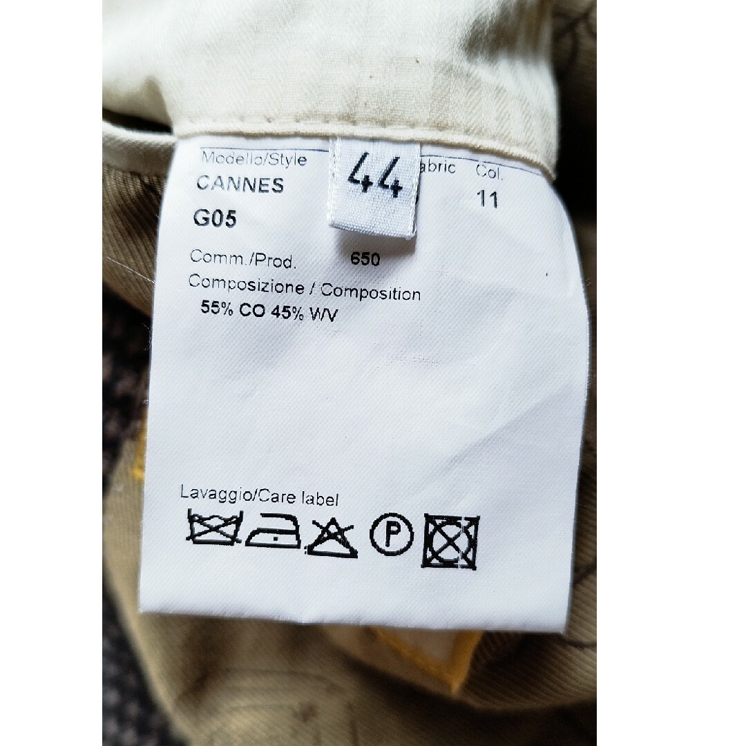 極美品　イタリア製千鳥柄ジャケット メンズのジャケット/アウター(テーラードジャケット)の商品写真