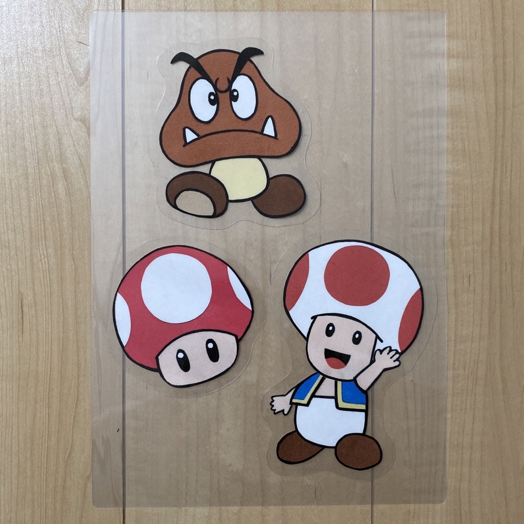 マリオ風　ちいかわ風　壁面飾り ハンドメイドのハンドメイド その他(その他)の商品写真