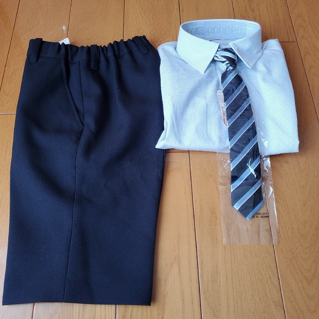 卒園式、入学式、フォーマル３点セット キッズ/ベビー/マタニティのキッズ服男の子用(90cm~)(ドレス/フォーマル)の商品写真