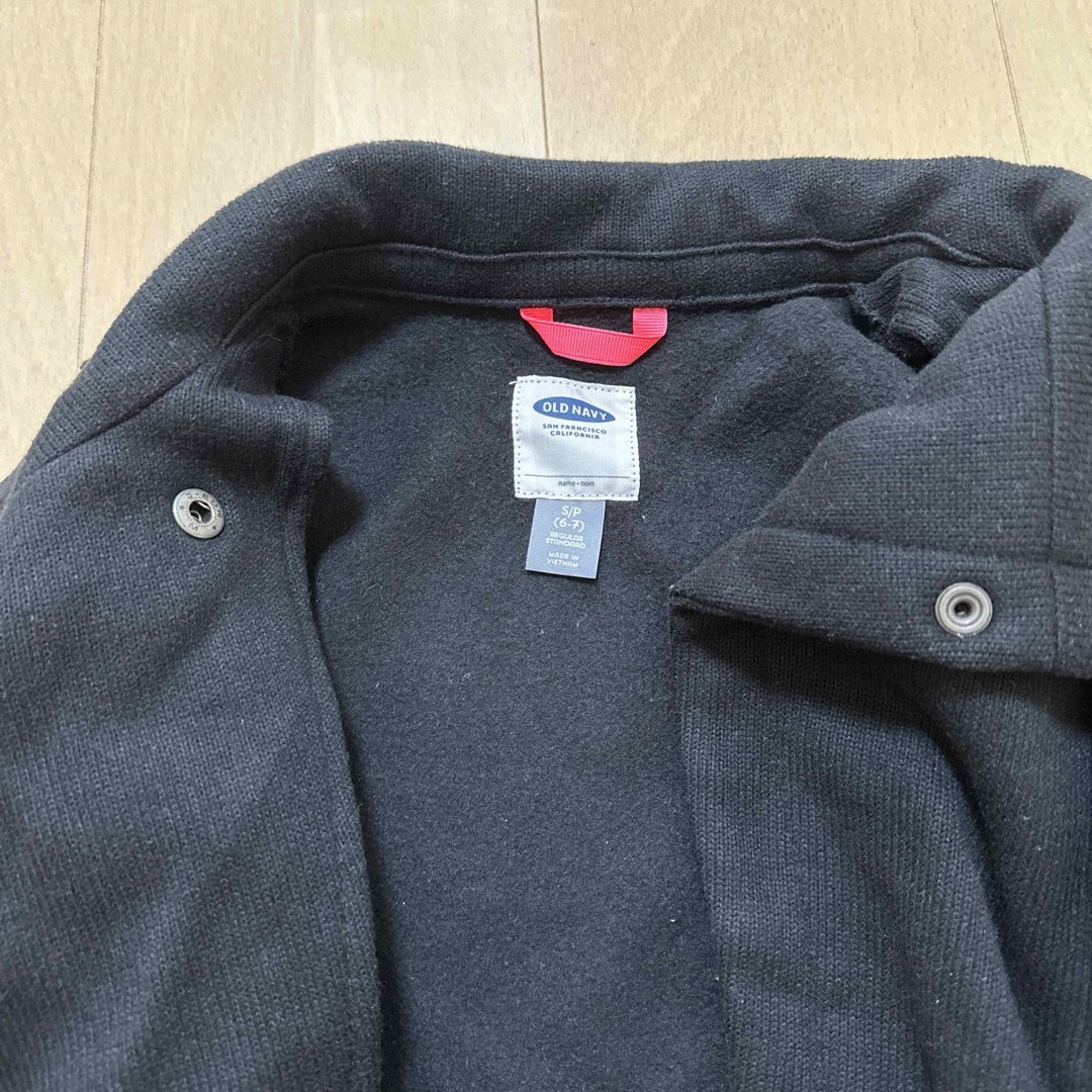 Old Navy(オールドネイビー)のオールドネイビー　裏起毛ジャケット　6-7サイズ キッズ/ベビー/マタニティのキッズ服女の子用(90cm~)(ジャケット/上着)の商品写真