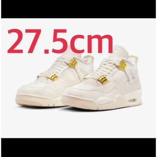 ナイキ(NIKE)のNike WMNS Air Jordan 4 Retro White Gold(スニーカー)