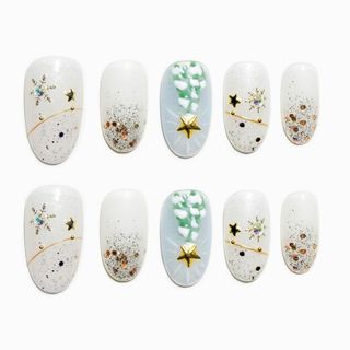 【サイズ:XS_色:#141】Sun&Beam Nails 手作り ネイルチップ(ネイルケア)