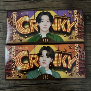 ボウダンショウネンダン(防弾少年団(BTS))のBTS  クランキー　チョコ　ロッテ　ジミン　ジョングク(菓子/デザート)