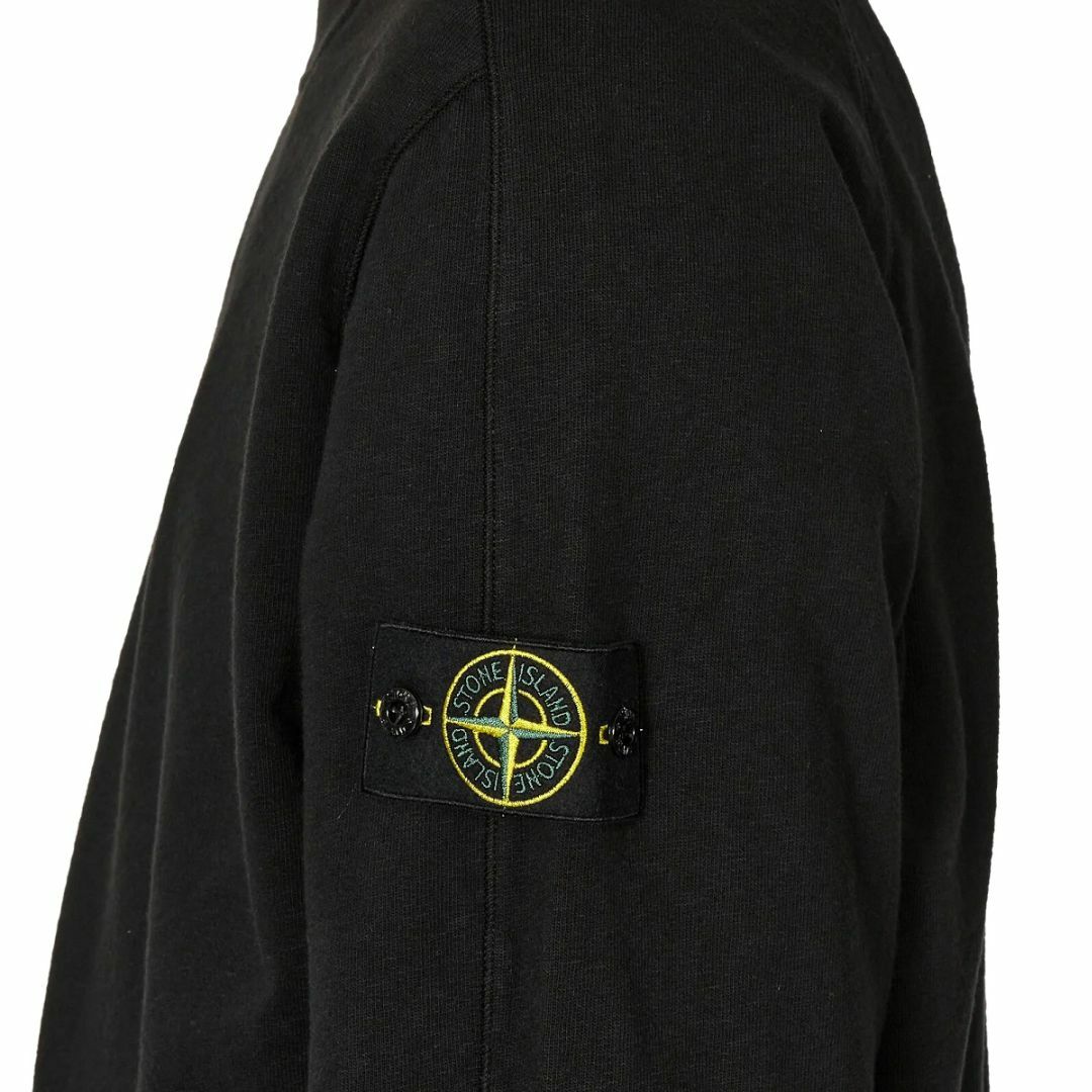 STONE ISLAND(ストーンアイランド)の送料無料 31 STONE ISLAND ストーンアイランド 801566060 V0029 ブラック トレーナー スウェット size M メンズのトップス(スウェット)の商品写真