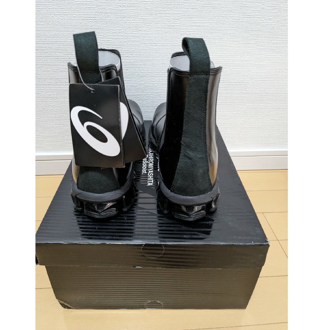 TAKAHIRO MIYASHITA THE SOLOIST.(タカヒロミヤシタザソロイスト)の【新品未使用】ザソロイスト×アシックス ゲルクォンタム　チェルシーブーツ メンズの靴/シューズ(ブーツ)の商品写真