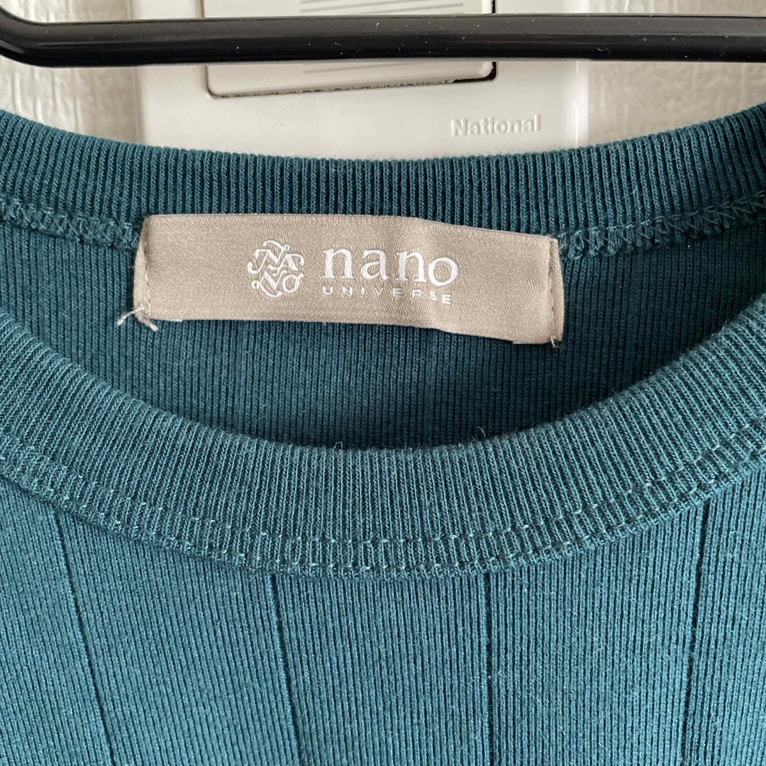 nano・universe(ナノユニバース)のnano・universe メンズロングTシャツ メンズのトップス(Tシャツ/カットソー(七分/長袖))の商品写真