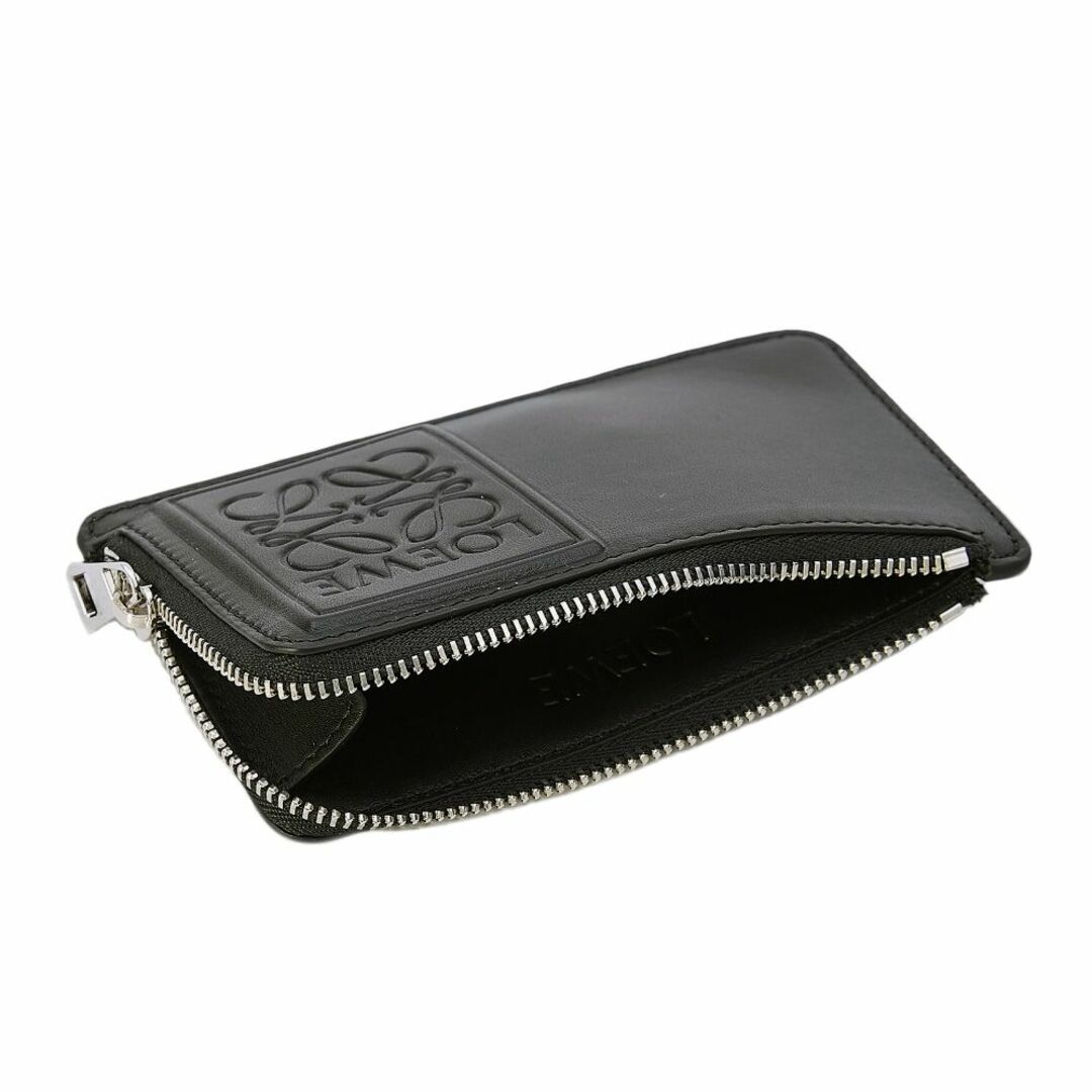 LOEWE(ロエベ)の送料無料 1 LOEWE ロエベ C565Z40X01 1100 ブラック カードケース コインホルダー メンズのファッション小物(コインケース/小銭入れ)の商品写真