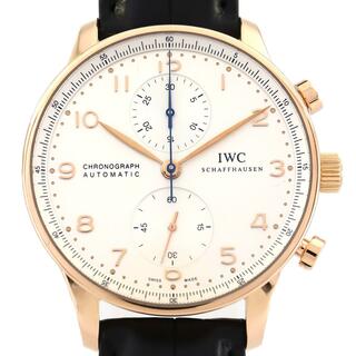 インターナショナルウォッチカンパニー(IWC)のIWC ポルトギーゼクロノグラフ RG IW371480 PG･RG 自動巻(腕時計(アナログ))