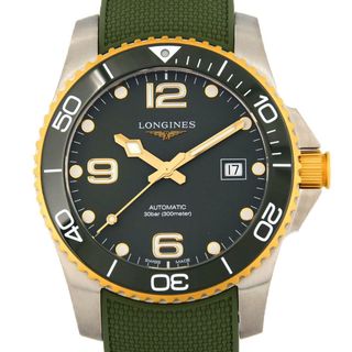 ロンジン(LONGINES)の【新品】ロンジン ハイドロコンクエスト コンビ L3.781.3.06.9 SSxGP 自動巻(腕時計(アナログ))