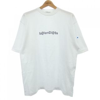 BALENCIAGA バレンシアガ 19AW SOCCER SHIRT ボタンダウン オーバーサイズサッカー 長袖シャツ ホワイト 642269