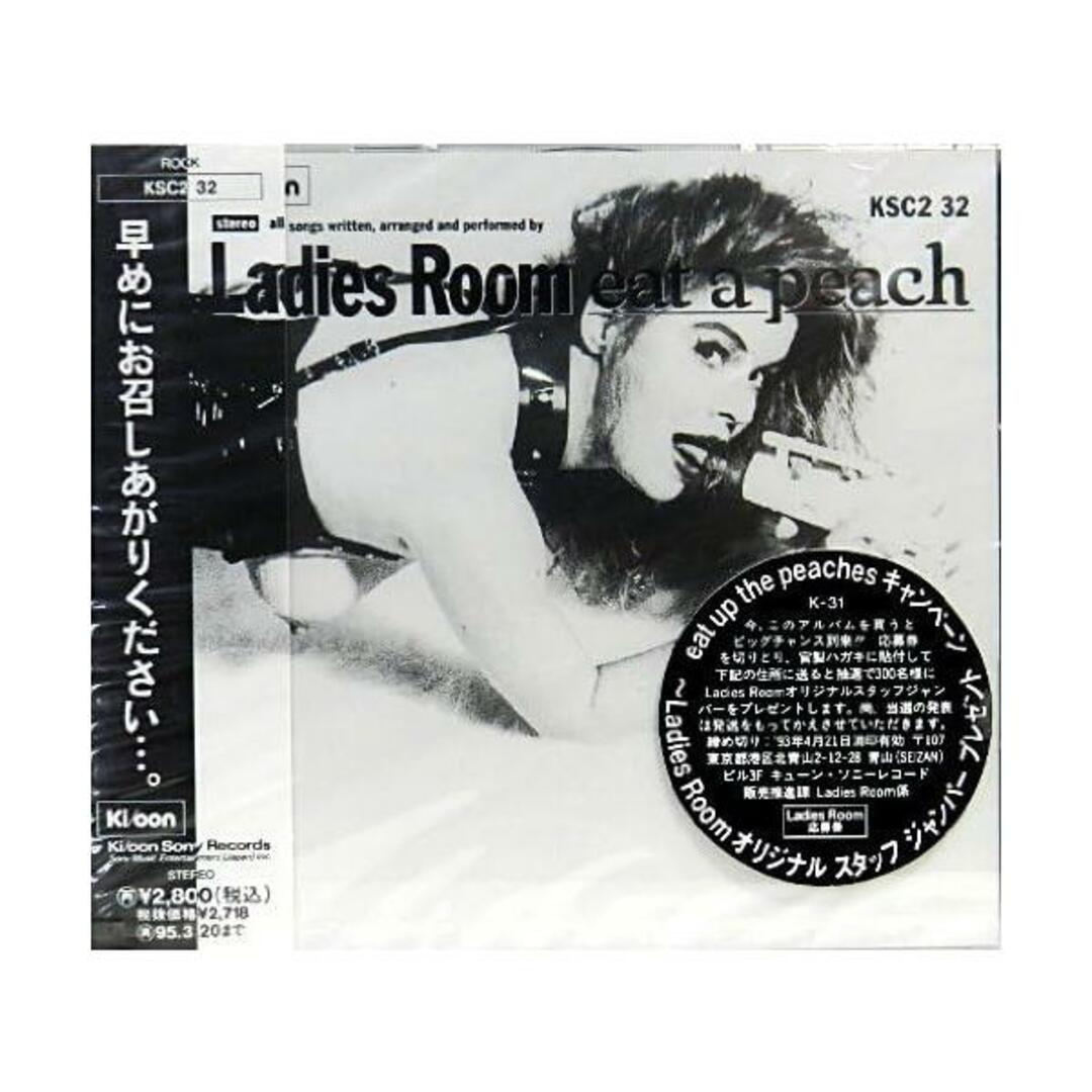 【中古】eat a peach / LADIES ROOM （帯あり） エンタメ/ホビーのCD(その他)の商品写真