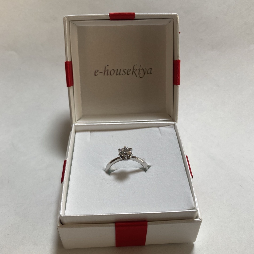 プロポーズリング　婚約指輪　シルバー　フリーサイズ レディースのアクセサリー(リング(指輪))の商品写真