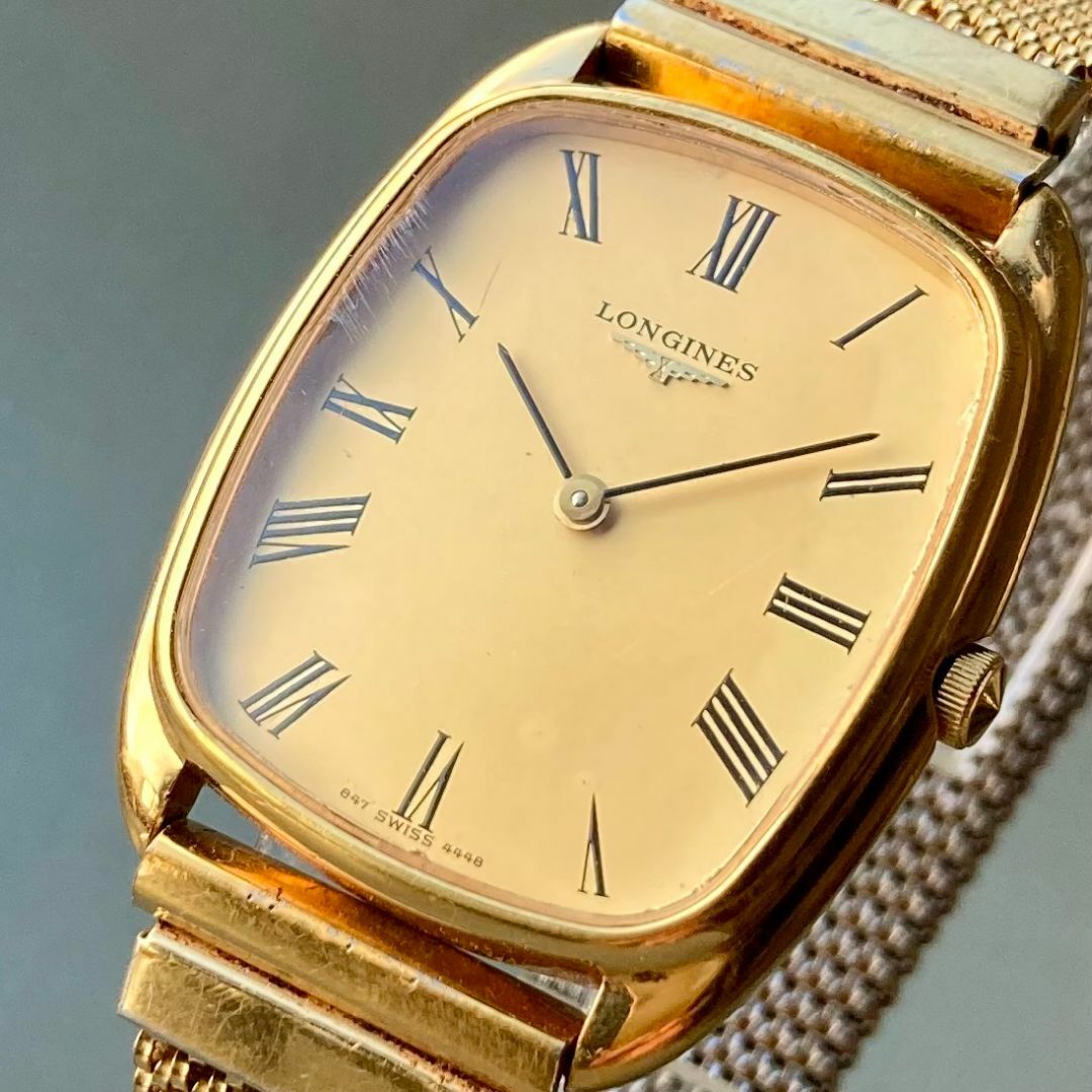 LONGINES - 【動作品】ロンジン アンティーク 腕時計 1970年代