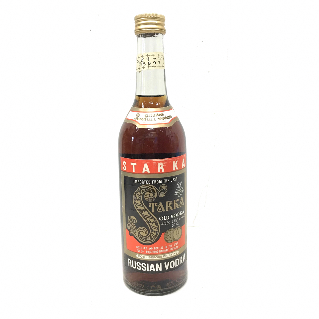 未開栓 古酒 スタルカ STARKA オールドウォッカ 500ml 43%の通販 未開栓 古酒 スタルカ STARKA オールドウォッカ 500ml 43%の通販