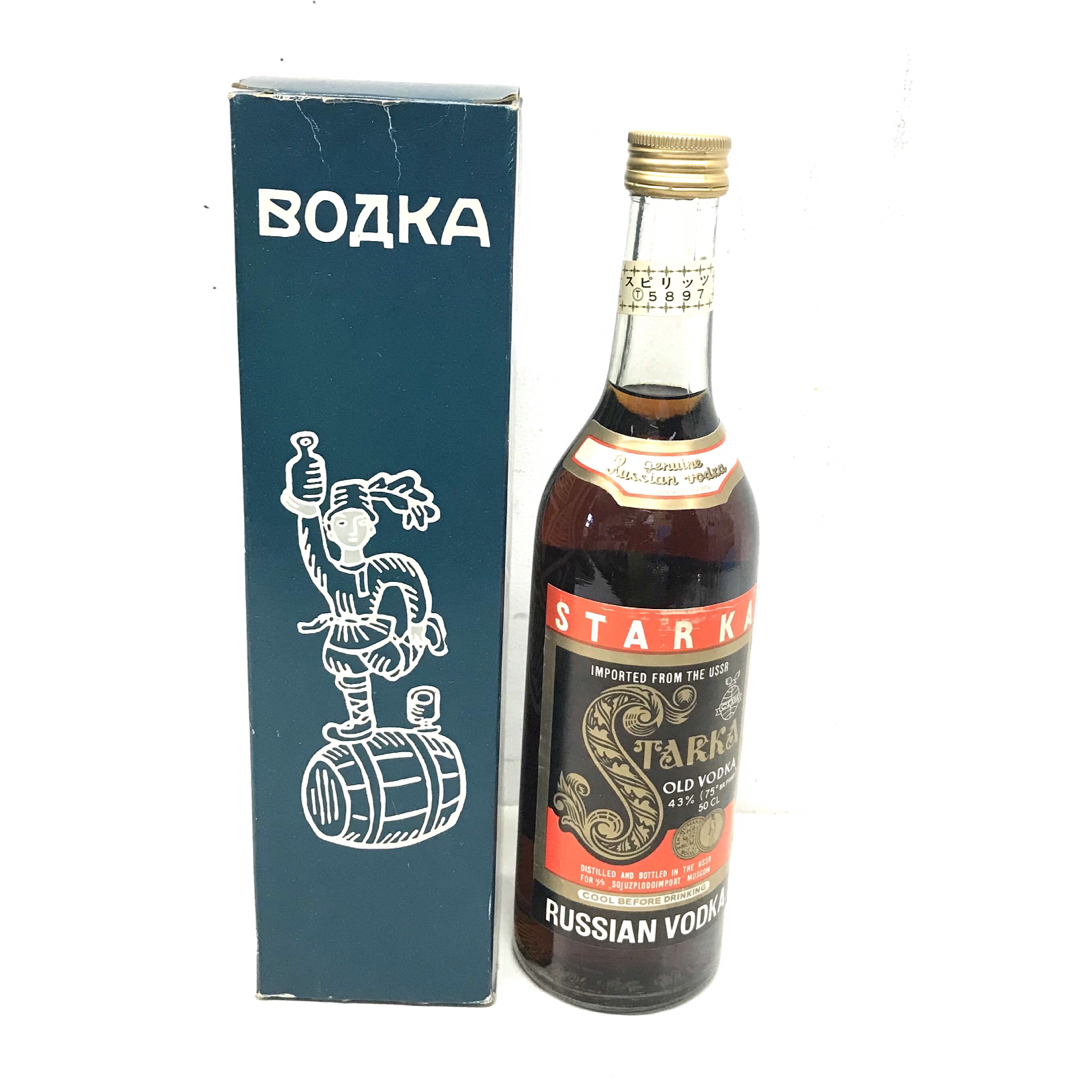 未開栓 古酒 スタルカ STARKA オールドウォッカ 500ml 43%の通販 未開栓 古酒 スタルカ STARKA オールドウォッカ 500ml 43%の通販