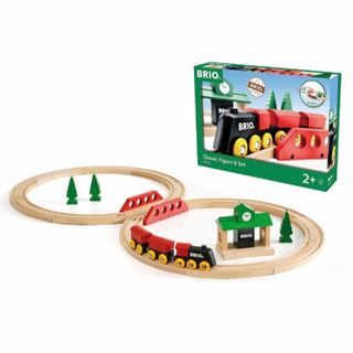 ブリオ(BRIO)のBRIO クラシックレール 8の字セット 全22ピース (鉄道模型)