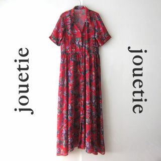 ジュエティ(jouetie)の美品　jouetie／ジュエティ★　アロハプリント　ロングワンピース(ロングワンピース/マキシワンピース)