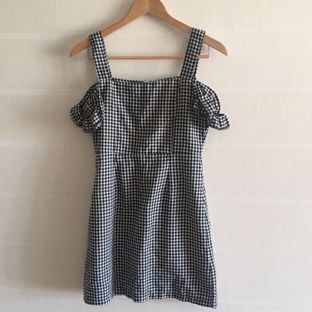 Lochie(ロキエ)のgingham dress❤︎ レディースのワンピース(ミニワンピース)の商品写真