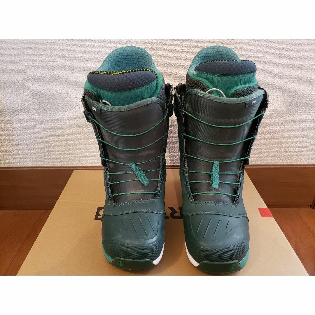 BURTON(バートン)のBURTON ION Green 2016 Size MAN8 (26.0㎝) スポーツ/アウトドアのスノーボード(ブーツ)の商品写真