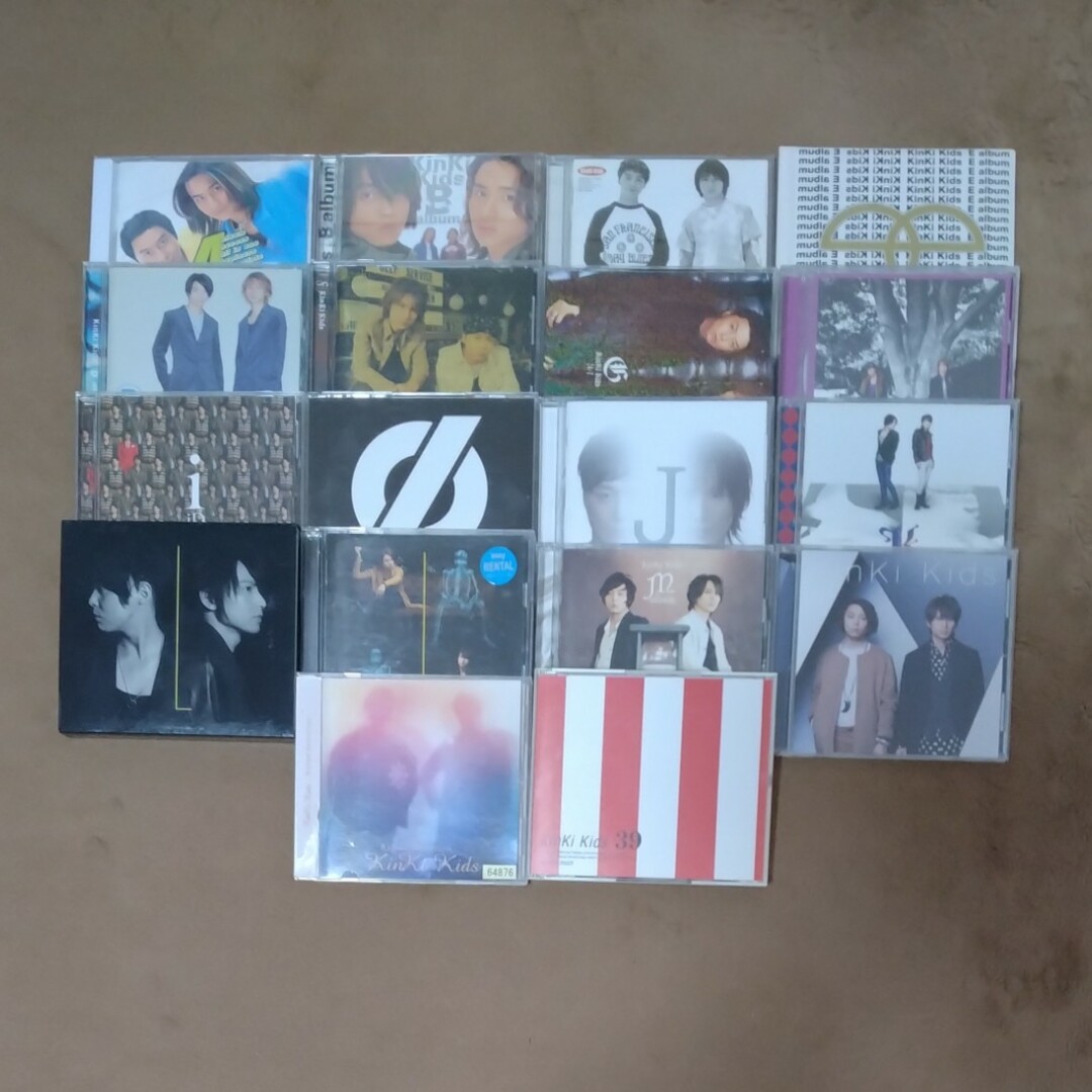 KinKi Kids(キンキキッズ)のKinKi Kids　アルバム18点セット エンタメ/ホビーのCD(ポップス/ロック(邦楽))の商品写真