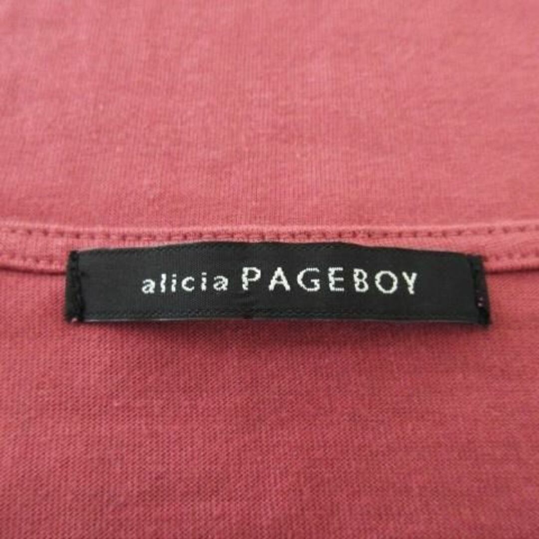 PAGEBOY(ページボーイ)のページボーイ スリーブレースアップカットソー F ピンク 230830CK6A レディースのトップス(カットソー(半袖/袖なし))の商品写真