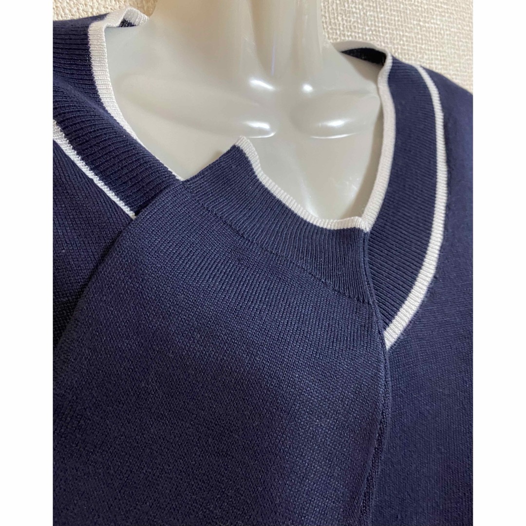 RyuRyu(リュリュ)の⚛️薄手 ニットセーター LLサイズ レディースのトップス(ニット/セーター)の商品写真