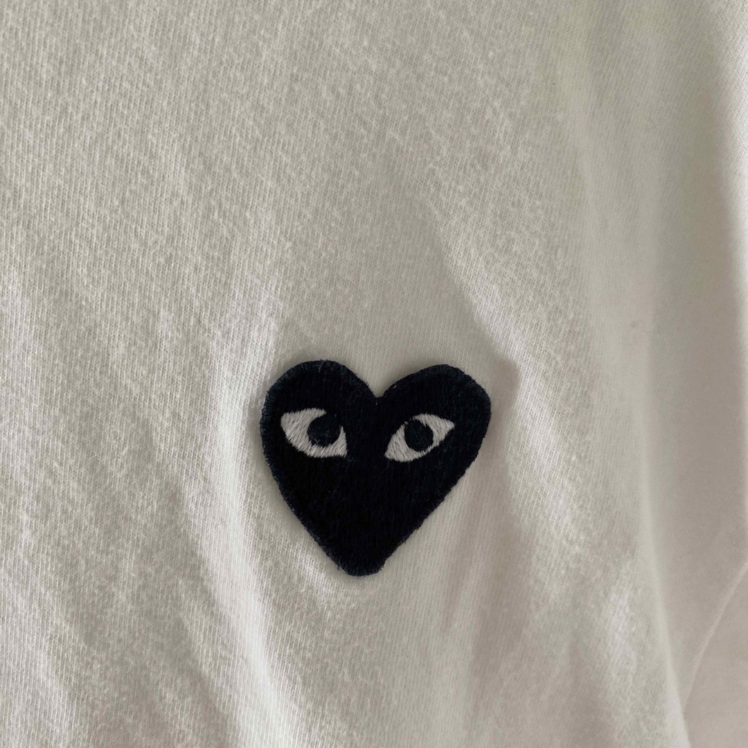 COMME des GARCONS(コムデギャルソン)のCOMMEdesGARCONSコムデギャルソンtシャツシングルステッチホワイトs メンズのトップス(Tシャツ/カットソー(半袖/袖なし))の商品写真