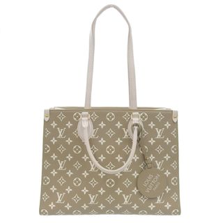 ルイヴィトン(LOUIS VUITTON)の【本物保証】 新品同様 ルイヴィトン LOUIS VUITTON モノグラム アンプラント オンザゴーMM 2WAYバッグ バイカラー M46060(ハンドバッグ)