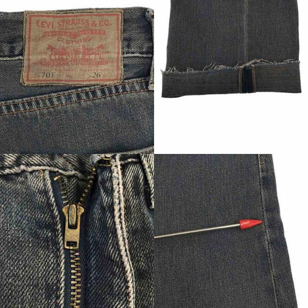 リーバイス VINTAGE CLOTHING 701 デニム w26 - パンツ リーバイス VINTAGE CLOTHING 701 デニム w26 - パンツ