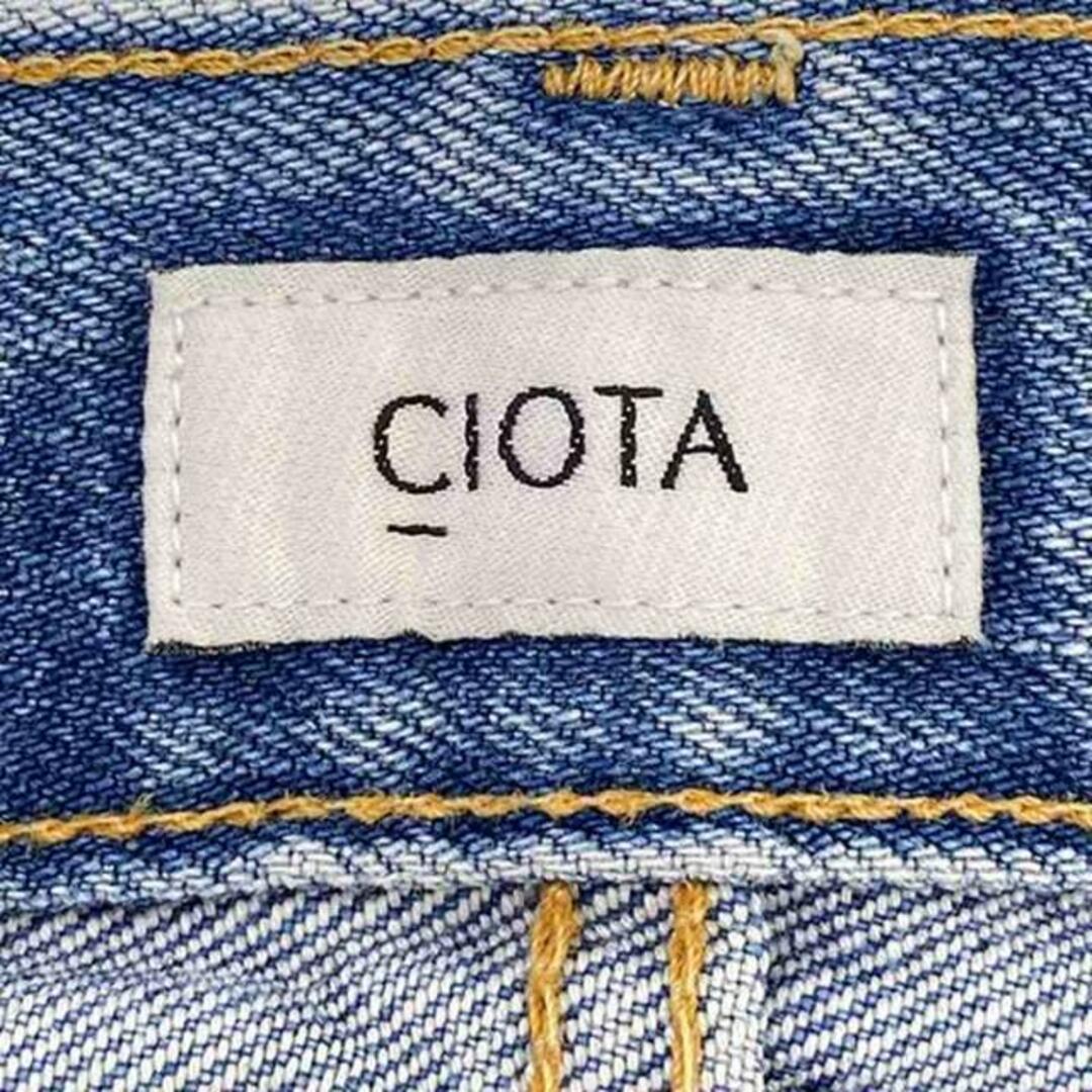 CIOTA / シオタ | スビンコットン 13.5oz テーパードデニム CIOTA / シオタ | スビンコットン 13.5oz テーパードデニム