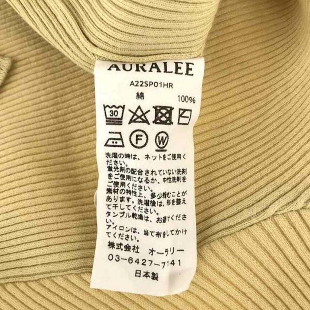 AURALEE - AURALEE / オーラリー | GIZA HIGH GAUGE RIB KNIT AURALEE - AURALEE / オーラリー | GIZA HIGH GAUGE RIB KNIT