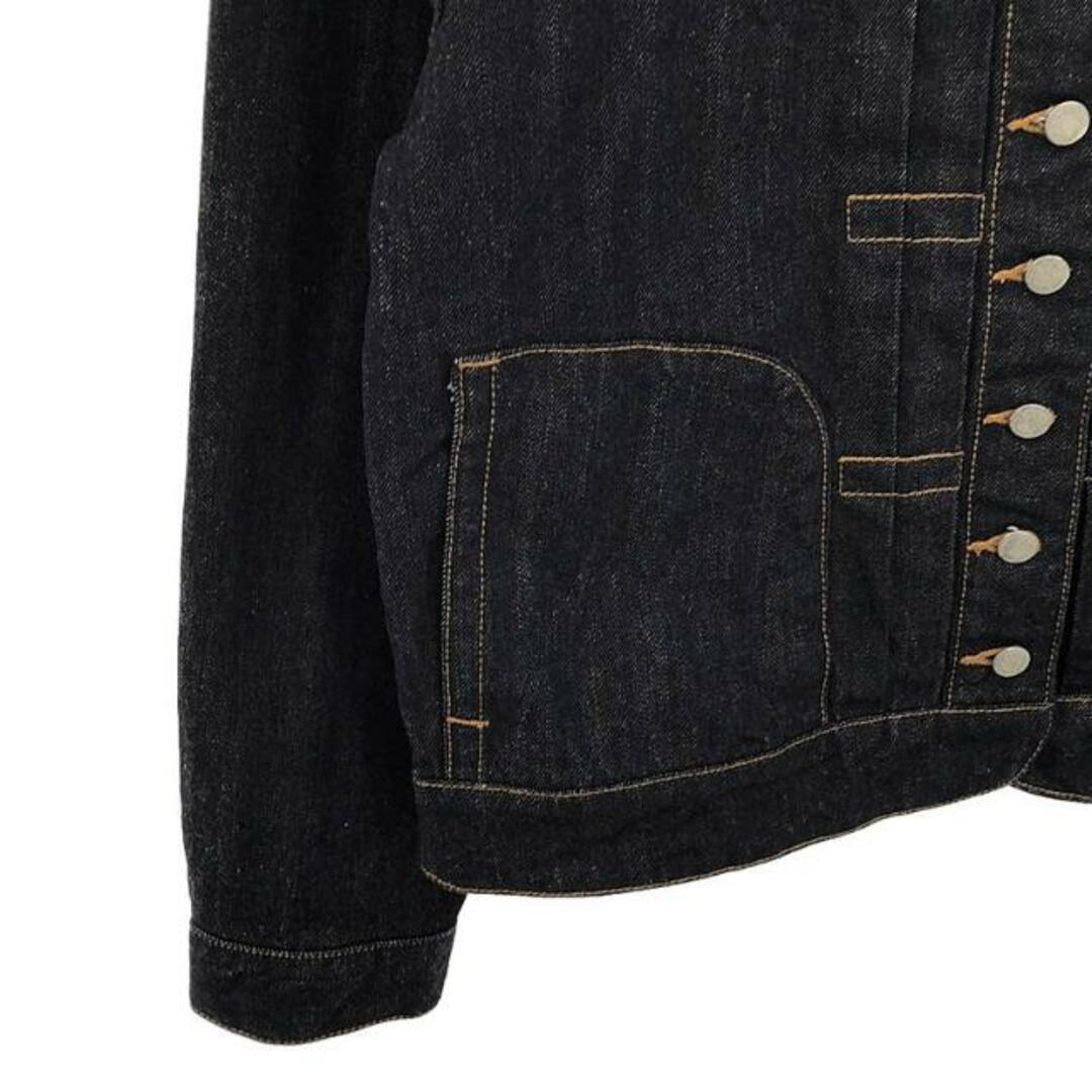 Si-Si-Si / スースースー | Comfort ノーカラーデニムジャケット | 40 | インディゴ | レディース Si-Si-Si / スースースー | Comfort ノーカラーデニムジャケット | 40 | インディゴ | レディース