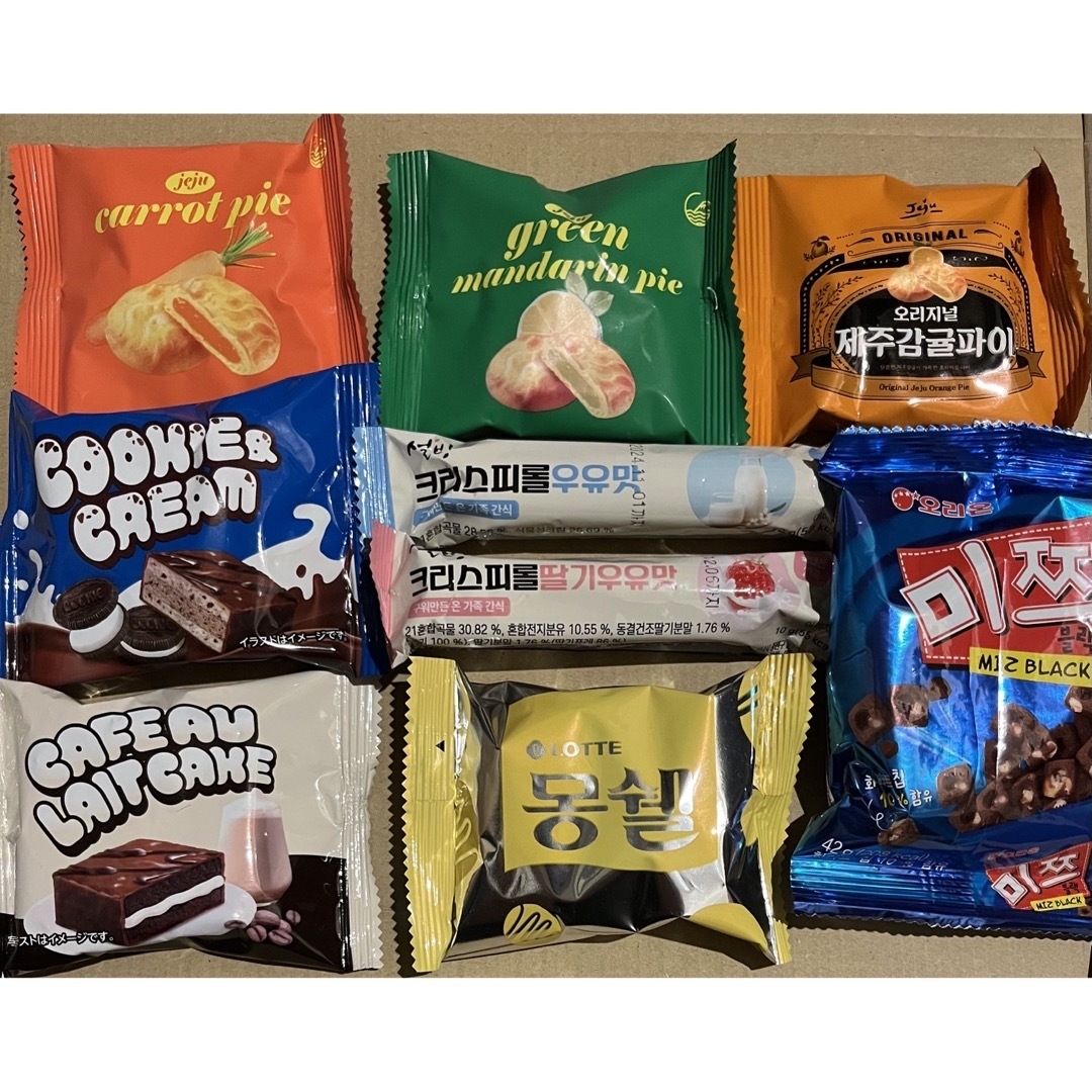 韓国お菓子セット❣️ 食品/飲料/酒の食品(菓子/デザート)の商品写真