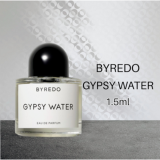 バレード(BYREDO)の芸能人愛用　BYREDO　バレード　ジプシーウォーター　1.5ml　香水(ユニセックス)